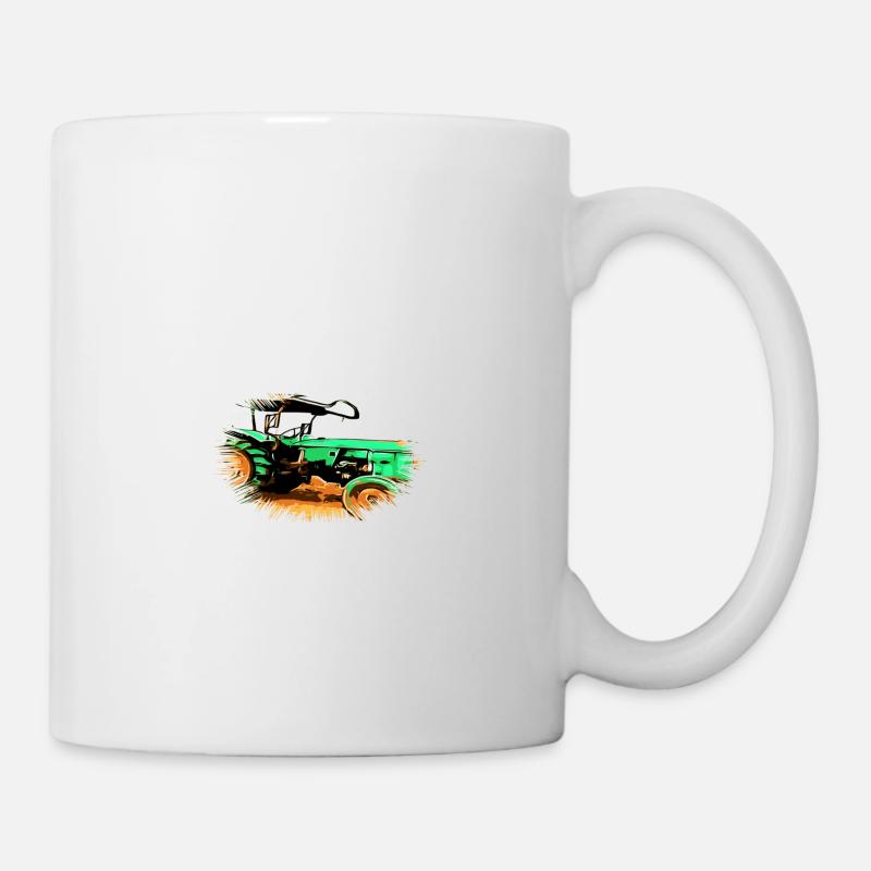 Traktor - Tasse - Weiß