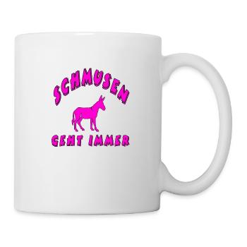 Esel - Tasse - Weiß - Rechts