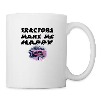 Tractor - Mug - white - Right