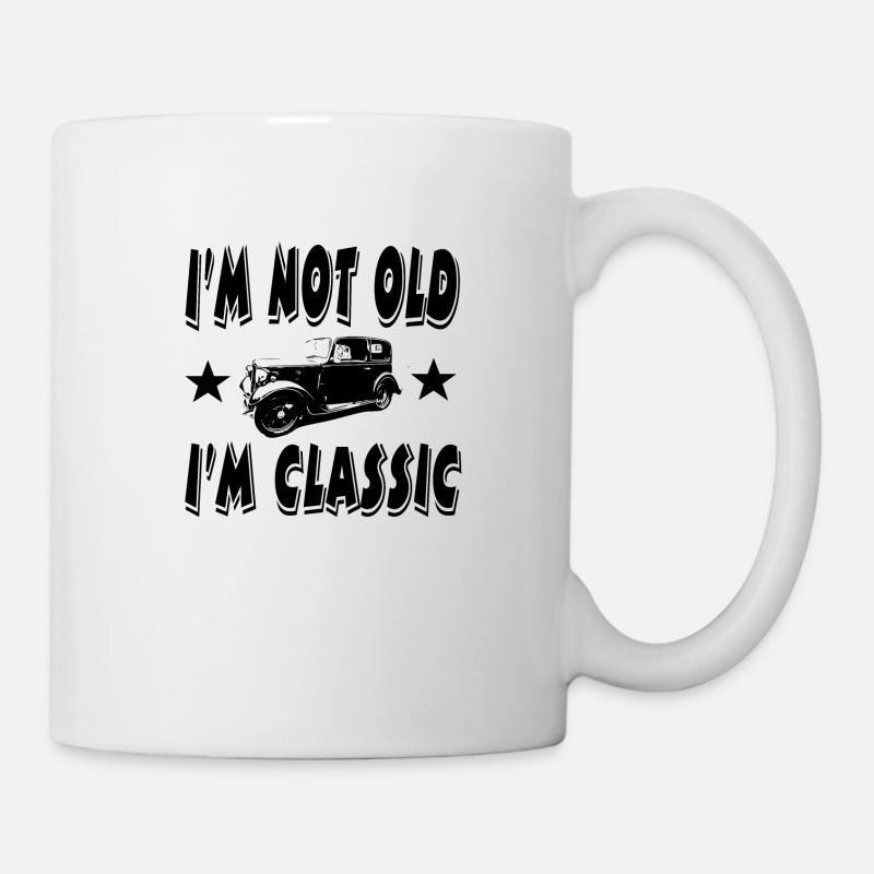 Voiture - Mug blanc - blanc