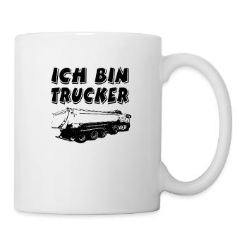 Trucker - Tasse - Weiß - Rechts
