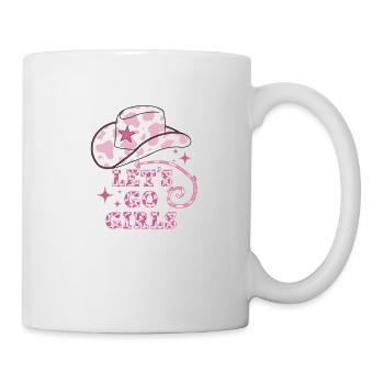 Let's Go Mädchen - Tasse - Weiß - Rechts