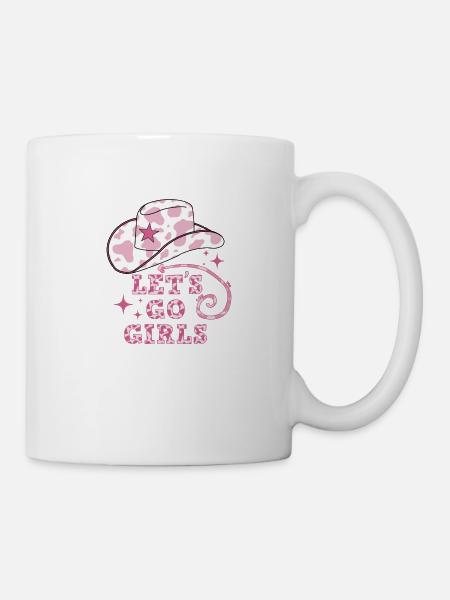 Let's Go Mädchen - Tasse - Weiß