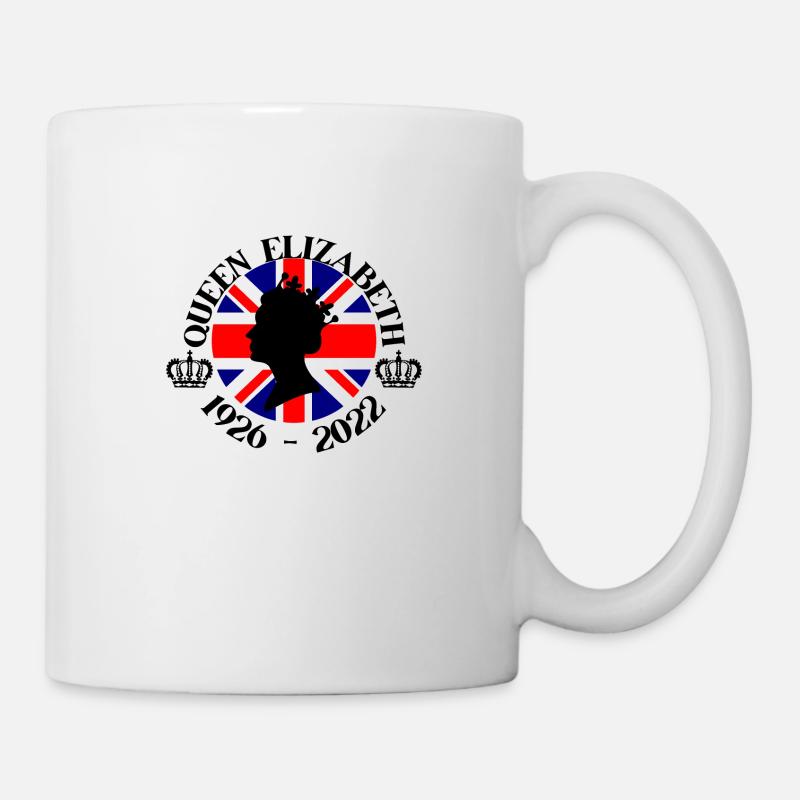 Rip Reine Elizabeth II - Mug blanc - blanc