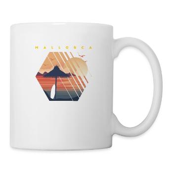Mallorca Holiday Malle Palms Gift - Mug - white - Right