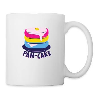 Pansexual Pan - Gâteau - Mug blanc - blanc - Droite