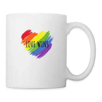 Love Wins - Mug - white - Right