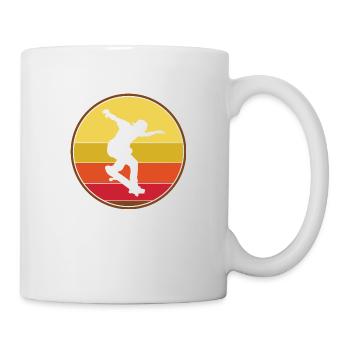 Skateboarder Skateboard Skater - Mug - white - Right