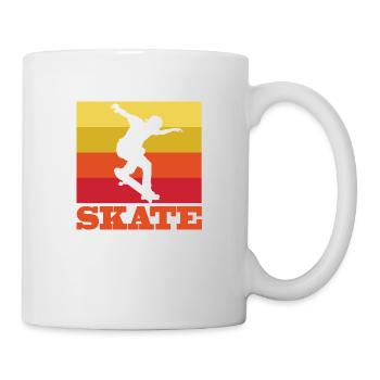 Skateboarder Skateboard Skater - Mug - white - Right