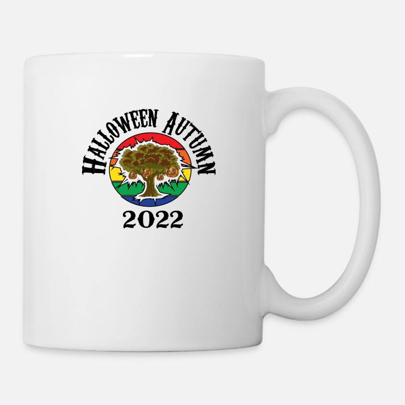 Autumn halloween - Mug - white