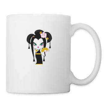 Geisha in Spring - Mug - white - Right
