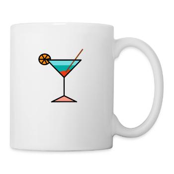 Cocktails d’été! - Mug blanc - blanc - Droite