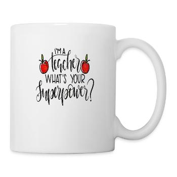 Étudiant 2023 Diplôme d’école d’enseignant d’étudiant du secondaire - Mug blanc - blanc - Droite