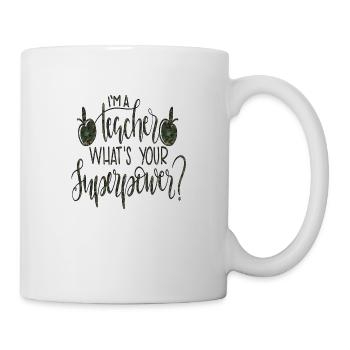 Étudiant 2023 Diplôme d’école d’enseignant d’étudiant du secondaire - Mug blanc - blanc - Droite