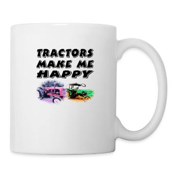Tractor - Mug - white - Right