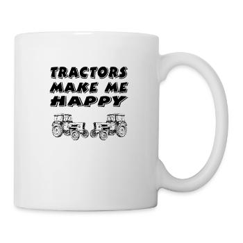 Tractor - Mug - white - Right