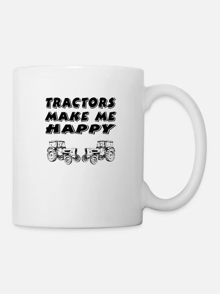 Tractor - Mug - white