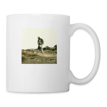 BMX Race Racing Mountainbike Motocross - Tasse - Weiß - Rechts