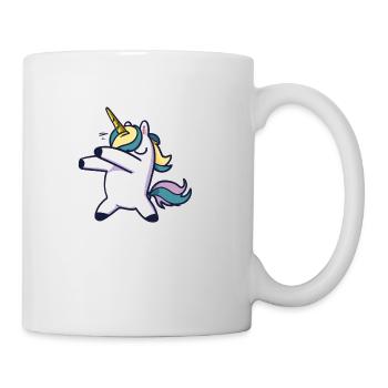 Dabbing Licorne Dabbendes Licorne Dab Idée cadeau - Mug blanc - blanc - Droite