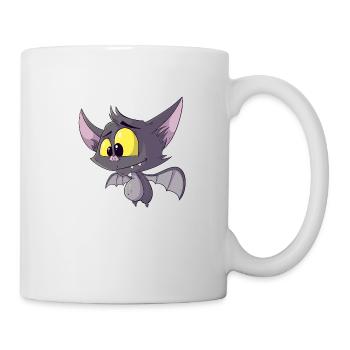 chauve-souris mignonne Halloween - Mug blanc - blanc - Droite