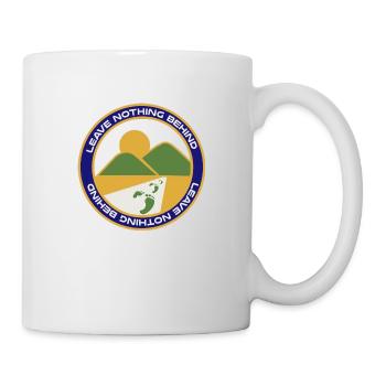 leve nothing behind - Tasse - Weiß - Rechts