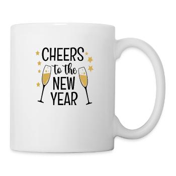 Vive la nouvelle année - Mug blanc - blanc - Droite