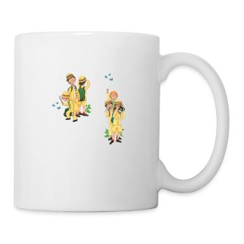 lustiges Forscherteam - Tasse - Weiß - Rechts