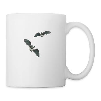 petites chauves-souris - Mug blanc - blanc - Droite