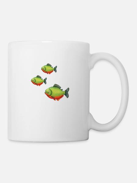 Piranhas - Mug - white
