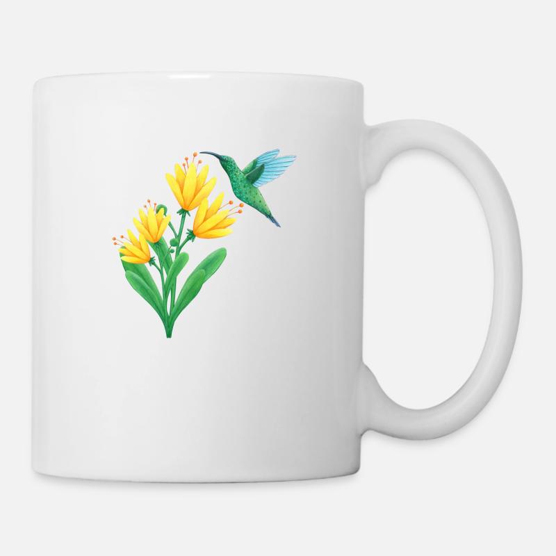 kleiner Kolibri - Tasse - Weiß