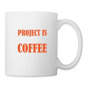 Today´s Project is sponsored by Coffee - Tasse - Weiß - Rechts
