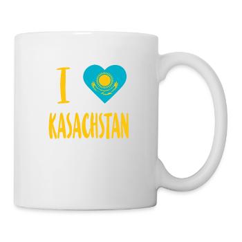 J’aime le Kazakhstan | Kazakhztan - Mug blanc - blanc - Droite