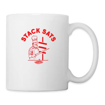 Stack Sats Döner Kebab - Tasse - Weiß - Rechts