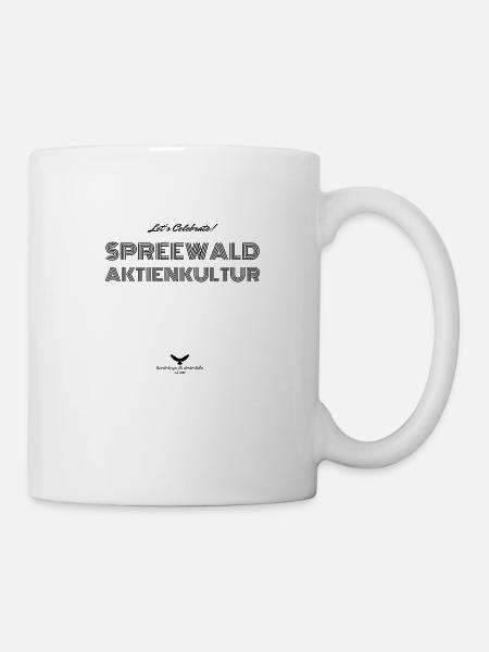 Spreewald Aktienkultur DAX - Tasse - Weiß
