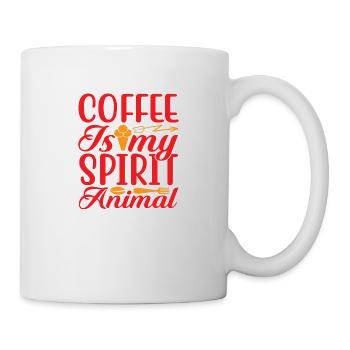 Coffee is my spirit Animal - Mug - white - Right