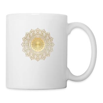 MANDALA 021 - Mug blanc - blanc - Droite