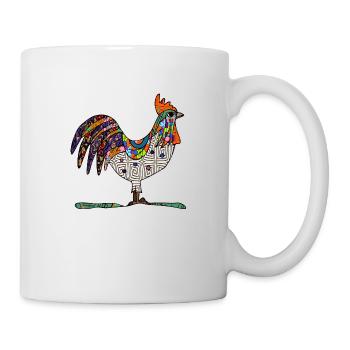 Oiseau - Mug blanc - blanc - Droite