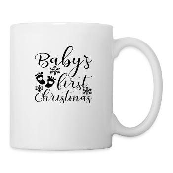 Baby´s First Christmas - Tasse - Weiß - Rechts