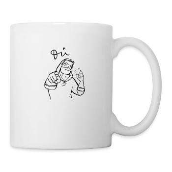 DÜ Tell - Tasse - Weiß - Rechts