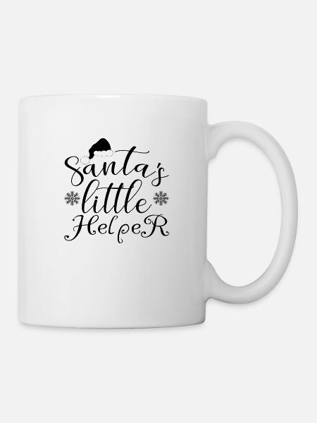 Santa´s Little Helper - Tasse - Weiß