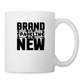 Brand sparkling New - Tasse - Weiß - Rechts