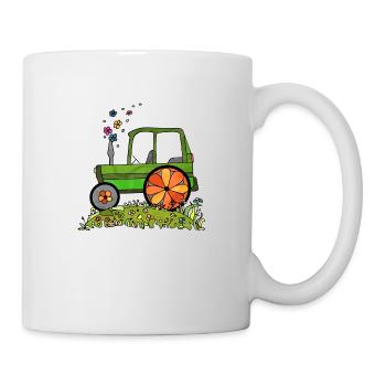 Tractor - Mug - white - Right