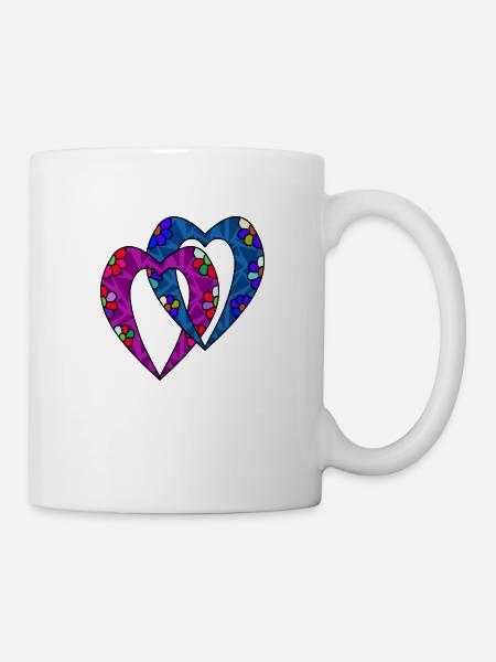 Herz - Tasse - Weiß