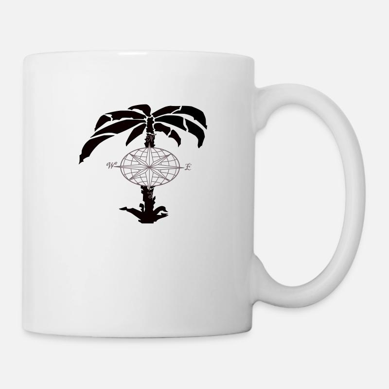 Palmier - Mug blanc - blanc