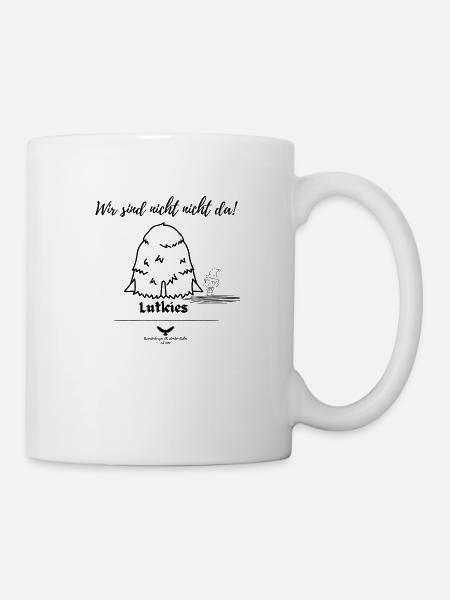 Spreewald Lutkies Sagen kleine Leute - Tasse - Weiß