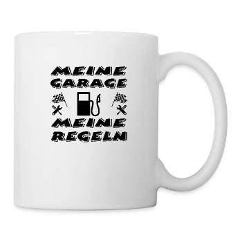 Garage - Tasse - Weiß - Rechts