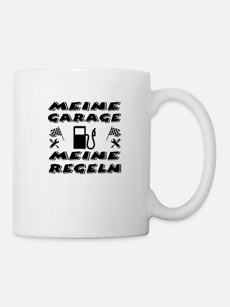 Garage - Tasse - Weiß