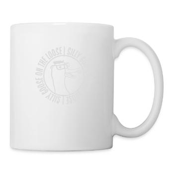 goose on the loose - Tasse - Weiß - Rechts