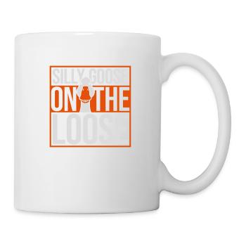 goose on the loose - Tasse - Weiß - Rechts
