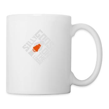 goose on the loose - Tasse - Weiß - Rechts
